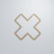 Ekena Millwork Large Fowler Decorative Fretwork Wood Wall Panels, Hickory, 23 3/8"W x 23 3/8"H x 3/8"T WALW24X24X0375FLRHI - alternate 2